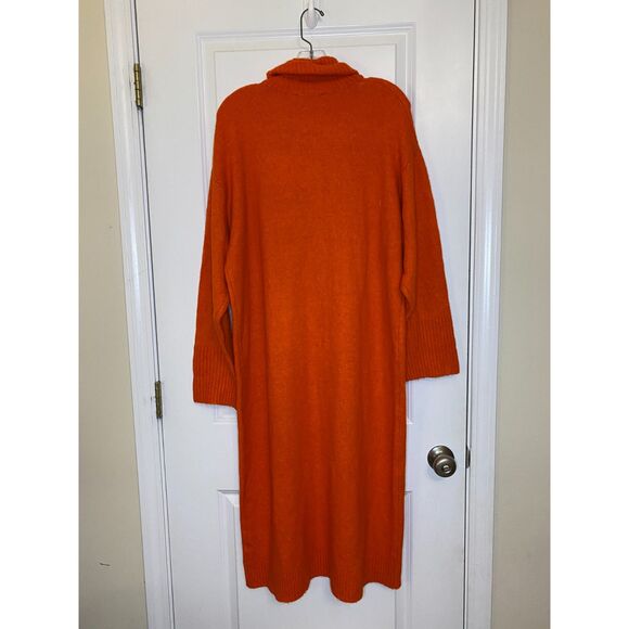 NWT Zara Orane Turtleneck Sweater Dress Medium - Picture 3 of 5